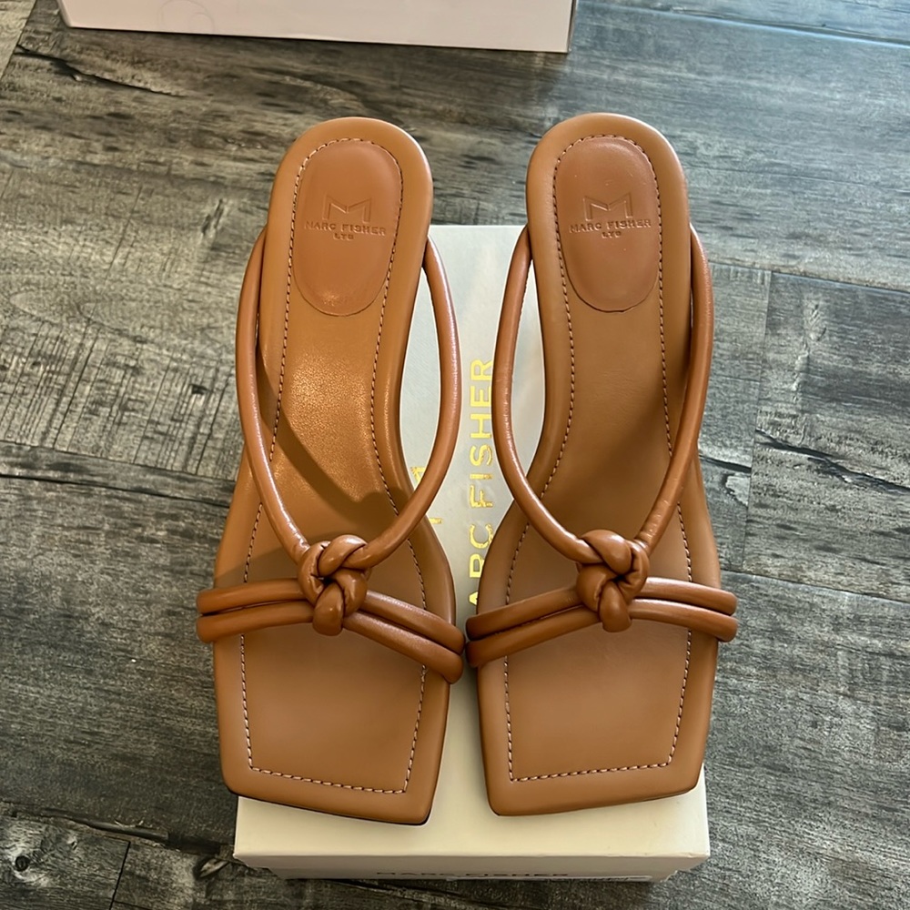 Marc Fisher Heeled Sandals - image 1